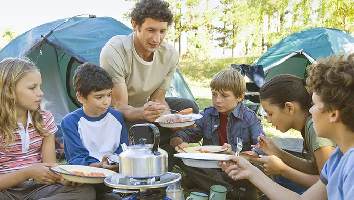 Comedor del campamento